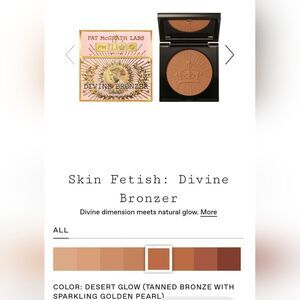 Pat McGrath Labs Bronzer Skin Fetish Divine Powder Desert Glow Full Size NIB